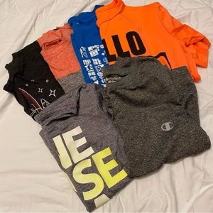 Lot of 6 tee shirts ⚾️ boys size small/6